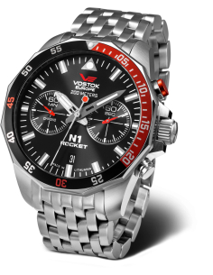 Vostok Europe N1 Rocket 6S21-225A707B Montre - 1