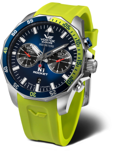 Vostok Europe N1 Rocket 6S21-​225A708S Chronograph Watch - 1