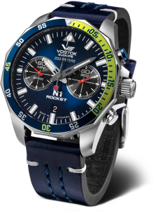 Vostok Europe N1 Rocket 6S21-​225A708 Chronograph Uhr - 1