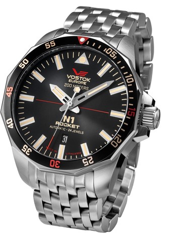 Vostok Europe N-1 Rocket NH35-225A709B Klocka - 1