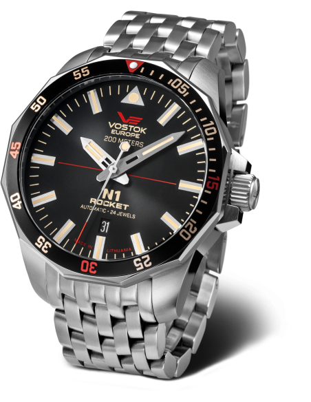 Vostok Europe N-1 Rocket NH35-225A709B Montre - 1