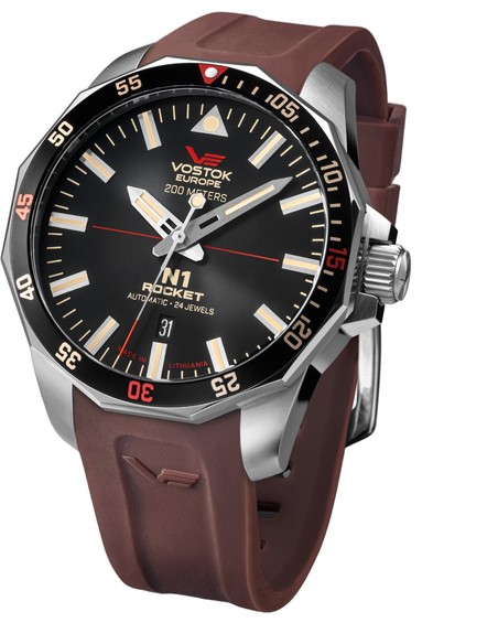 Vostok Europe N-1 Rocket NH35-225A709S Klocka - 1