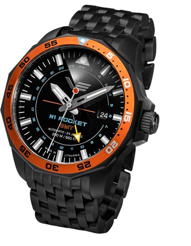 Vostok Europe N-1 Rocket NH34-225A714B Reloj - 1