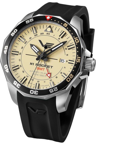Vostok Europe N-1 Rocket NH34-225A713S Reloj - 1