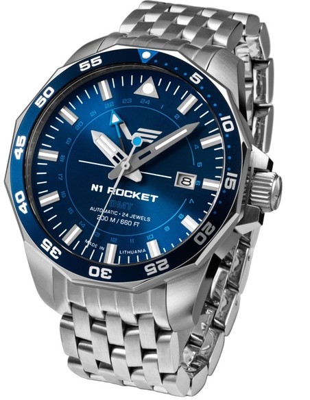 Vostok Europe N-1 Rocket NH34-225A712B Reloj - 1