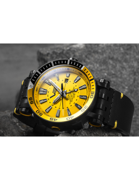 Vostok Europe Energia GMT NH34-575C719S Montre - 5