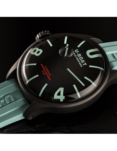 U-BOAT Darkmoon 44mm BK Aquamarine PVD 9526 Montre - 3