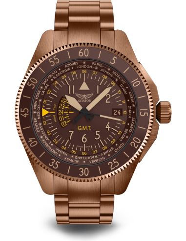 AVIATOR Airacobra GMT V.1.37.8.306.5 Montre - 1