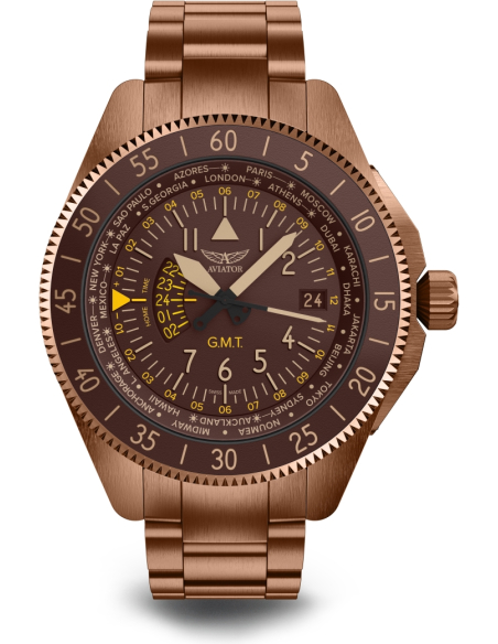 AVIATOR Airacobra GMT V.1.37.8.306.5 Montre - 1