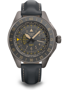 AVIATOR Airacobra GMT V.1.37.7.305.4 Karóra - 1