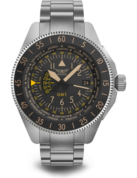 AVIATOR Airacobra GMT V.1.37.0.303.5 Uhr - 1