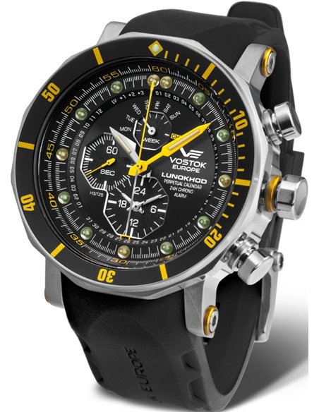 Vostok-Europe YM86-620A505 Lunokhod Chronograph Uhr - 3