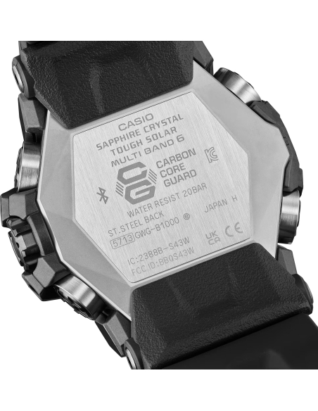 Casio G-SHOCK Mudmaster GWG-B1000-1AER Pολόι - 6