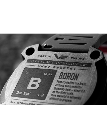 Vostok Europe Systema Periodicum Boron VK67-650E721 Montre - 3