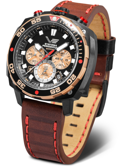 Vostok Europe Systema Periodicum Boron VK67-650E721 Montre - 2