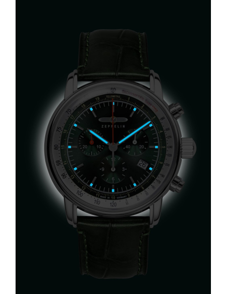 Zeppelin LZ 14 Marine 8888-4 Chronograph Ceas - 2