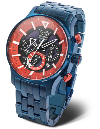 Vostok Europeエクスペディション 北極 ソーラーパワー VS57-595D736 腕時計 - 1