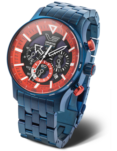 Vostok Europeエクスペディション 北極 ソーラーパワー VS57-595D736 腕時計 - 1  Vostok Europeエクスペディション 北極 ソーラーパワー VS57-595D736 腕時計 - 1