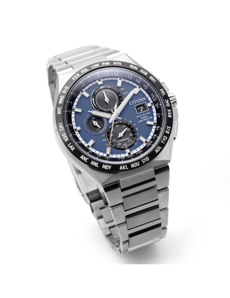 Citizen Radio Controlled Super Titanium AT8238-84L Zegarek - 3