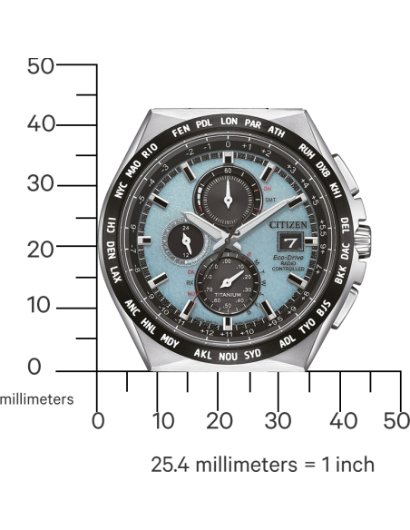 Citizen Radio Controlled Super Titanium AT8238-84M Watch - 7 Citizen Radio Controlled Super Titanium AT8238-84M Watch - 7