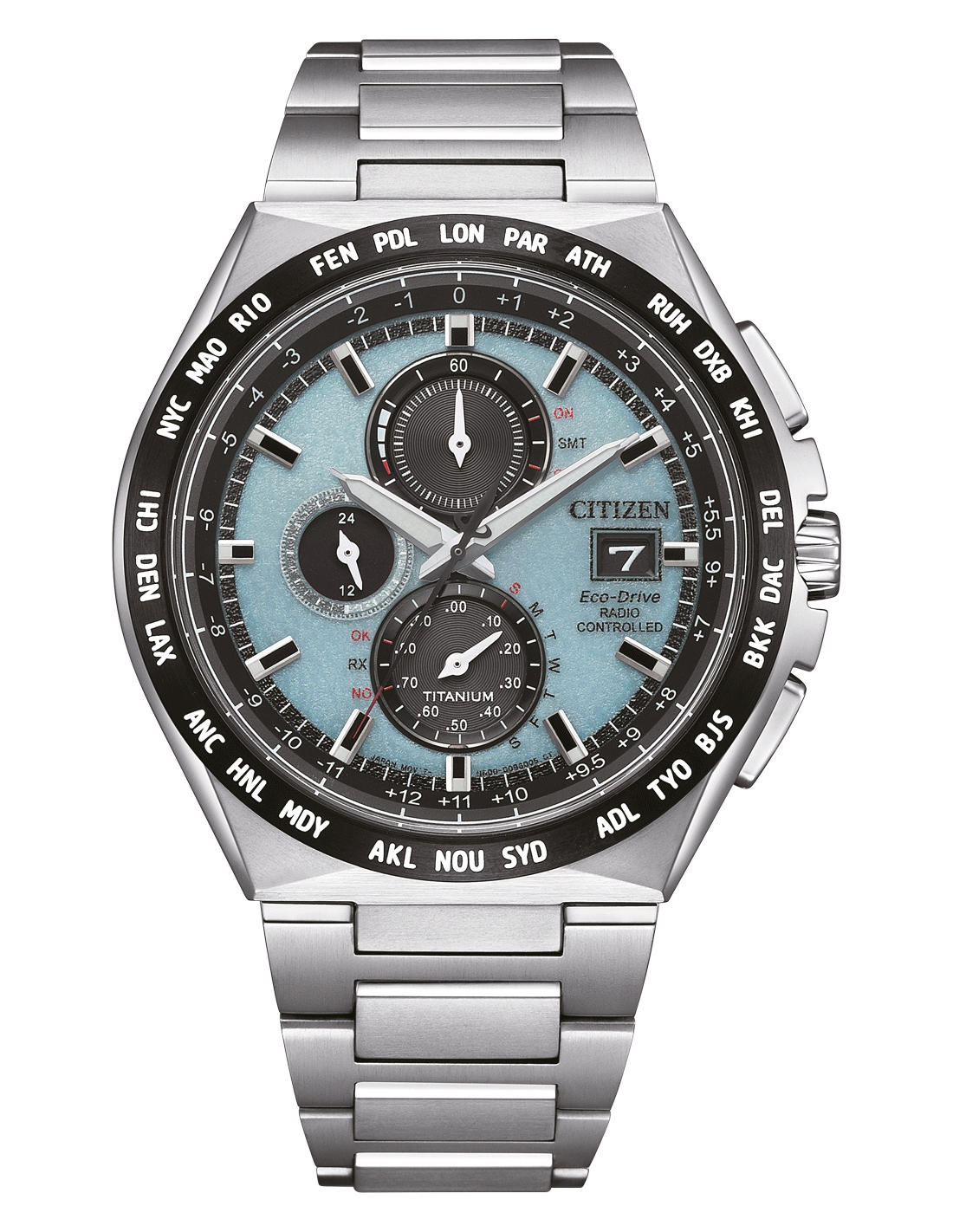 Годинник Citizen AT8238-84M із радіокеруванням, супертитановий