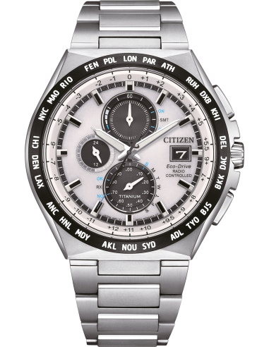 Citizen Radio Controlled Super Titanium AT8238-84A Zegarek - 1