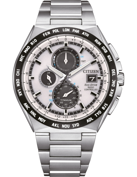 Citizen Radio Controlled Super Titanium AT8238-84A Zegarek - 1