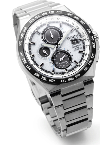 Citizen Radio Controlled Super Titanium AT8238-84A Karóra - 3