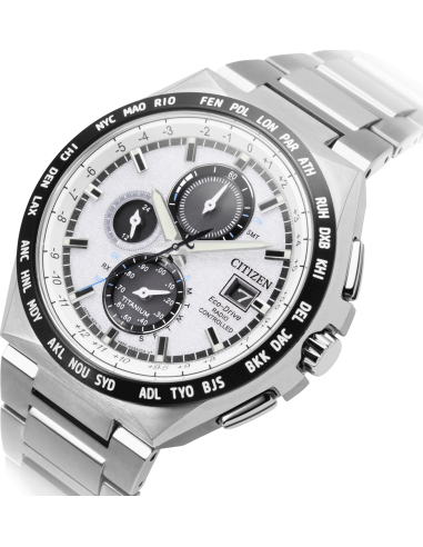 Citizen Radio Controlled Super Titanium AT8238-84A Zegarek - 4