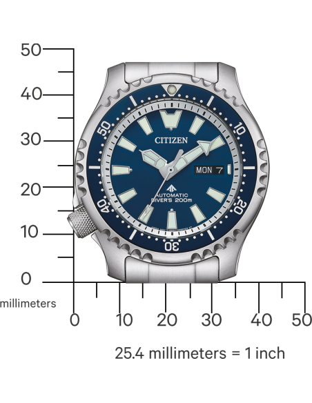 Citizen Automatic Diver's NY0161-63LE Reloj - 5