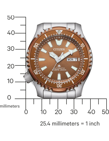 Citizen Automatic Diver's NY0164-65XE Karóra - 6