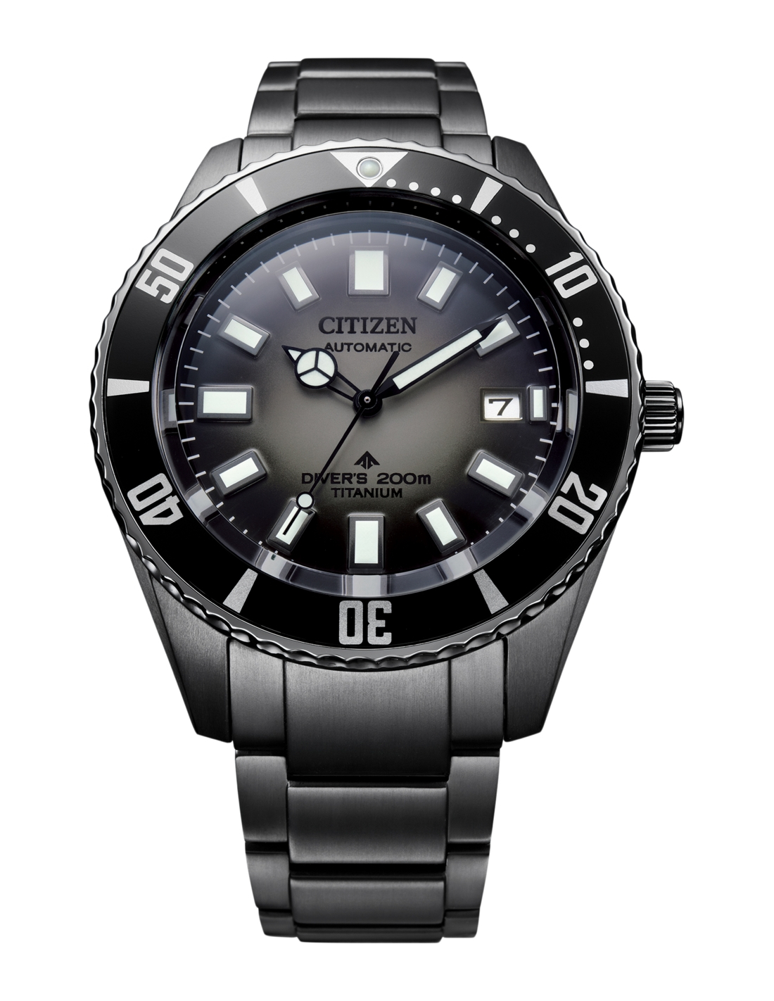 Citizen Orologio Automatico NB6025-59H – Cassa 41mm In Titanio, Quadrante Grigio, 20 Bar, Garanzia 2 Anni