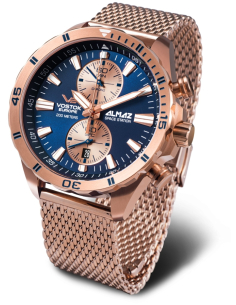 Vostok Europe 6S11-320B660B Almaz chronographe Montre - 1