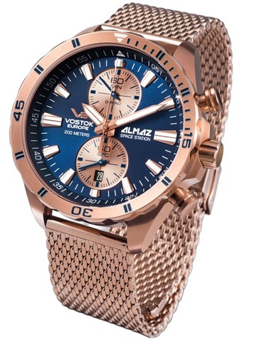 Vostok Europe 6S11-320B660B Almaz Chronograph Uhr - 1