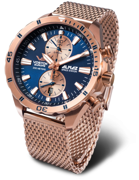 Vostok Europe 6S11-320B660B Almaz chronograph Watch - 1