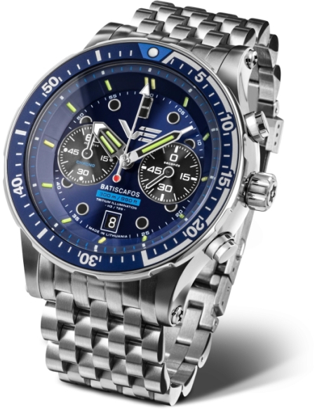 Vostok Europe Batiscafos 6S21-511A772B Chronograph ウォッチ - 1