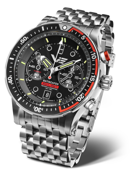 Vostok Europe Batiscafos 6S21-511A771B Chronograph ウォッチ - 1