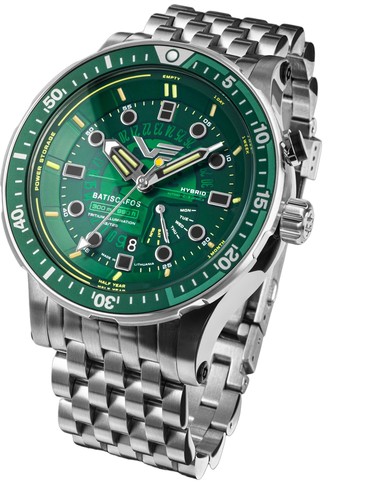 Гібридний годинник Vostok Europe Batiscafos PX84-511A770B - 1