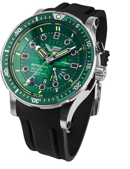 Гібридний годинник Vostok Europe Batiscafos PX84-511A770 - 1