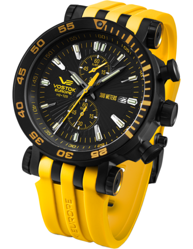 Vostok Europe Energia Rocket Chrono Klocka VK61-575C589S - 2