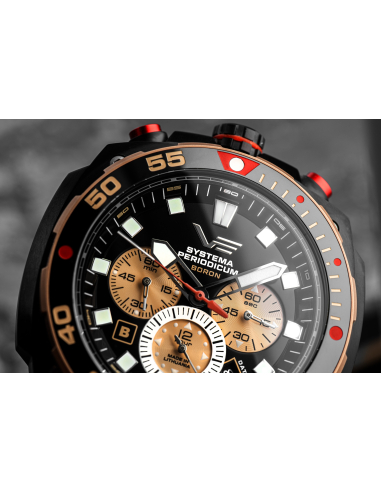 Vostok Europe Systema Periodicum Boron VK67-650E721B Karóra - 5