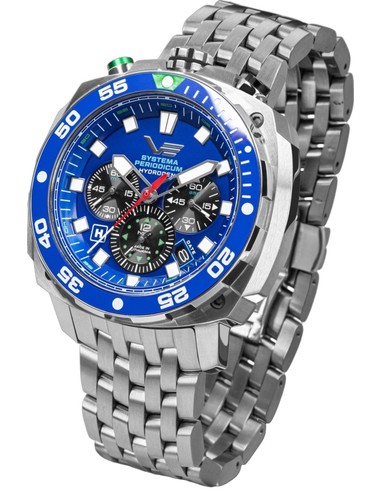 Vostok Europe Systema Periodicum Hydrogen VK67-650A720B Karóra - 1