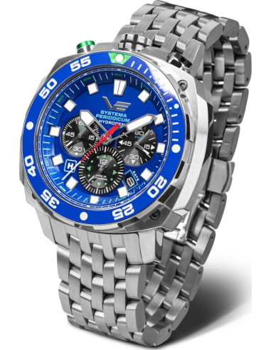Vostok Europe Systema Periodicum Hydrogen VK67-650A720B Reloj - 1