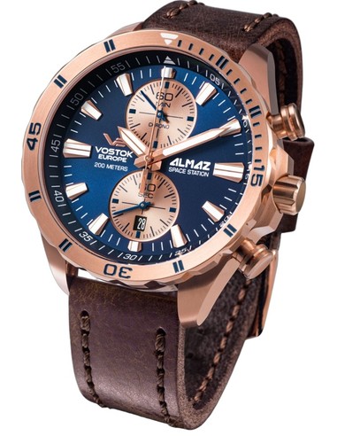 Годинник Vostok Europe Almaz Space Station Chronograph 6S11-320B660 - 1