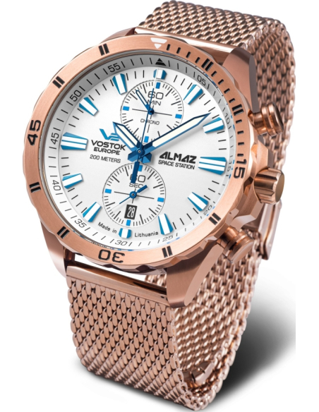 Vostok Europe Almaz Chronograph 6S11-320B660B Klokke - 1