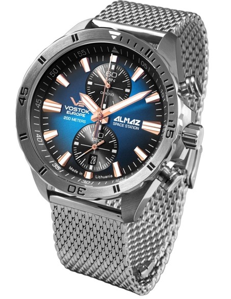Vostok Europe Almaz Chronograph 6S11-320A675B Watch - 1