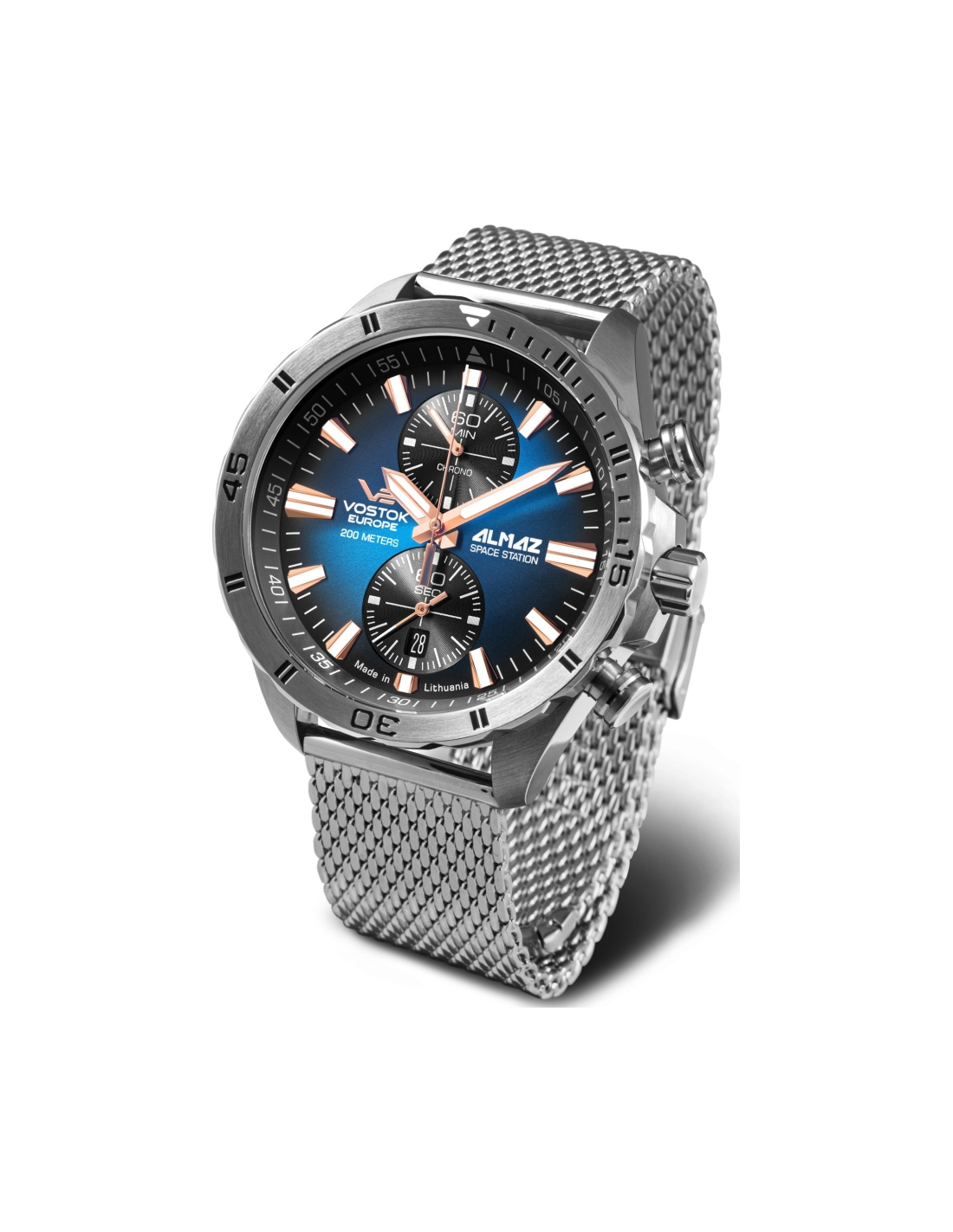 Vostok Europe Almaz Chronograph 6s11-320a675b Watch