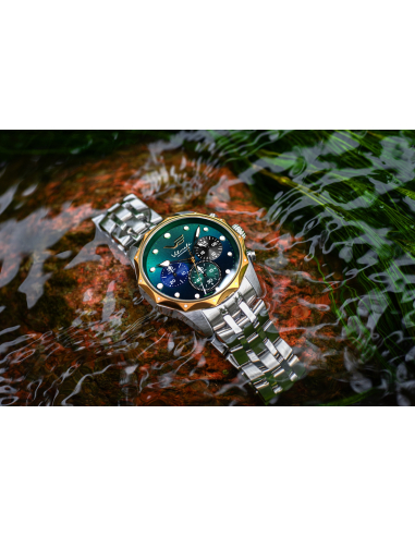 Vostok-Europe Vilnelé Chronograph JS20-125E752B Pολόι - 4