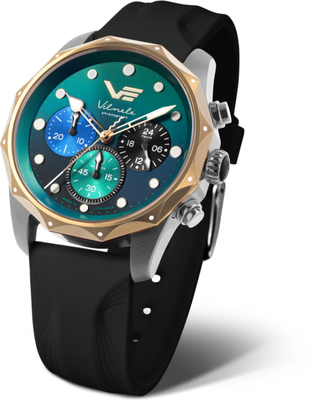 Vostok-Europe Vilnelé Chronograph JS20-125E752S Reloj - 2