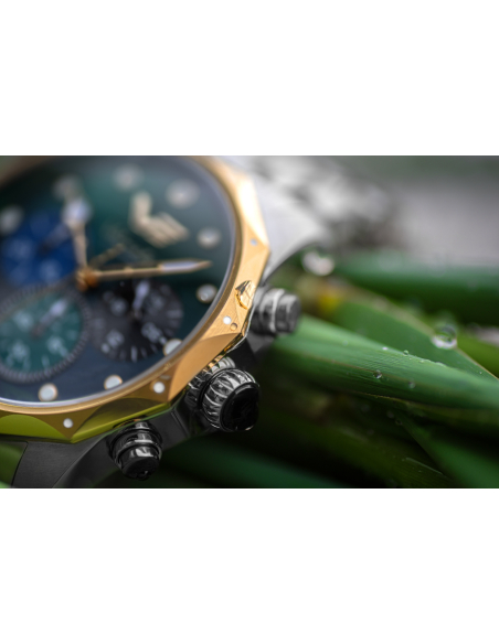 Vostok-Europe Vilnelé Chronograph JS20-125E752 Pολόι - 4
